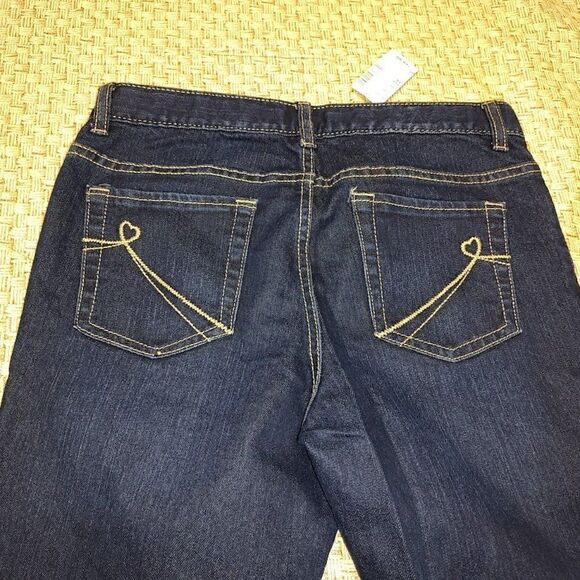 New The Children's Place Blue Skinny Jeans Size Girl's 14 - Picture 3 of 3